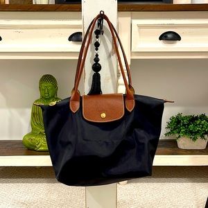 Gently used long champ small bag